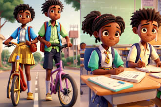 create unique ai images, and children book illustrations