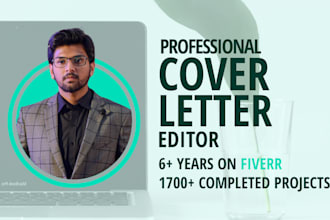 edit your cover letters