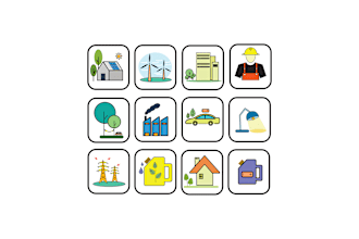 illustrate the set of icons