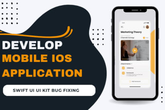 develop and design native ios applications in swift for iphone and ipad