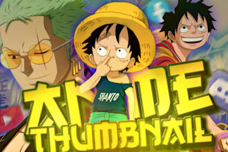 design a great anime thumbnail