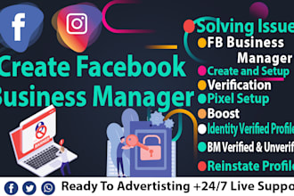 create fresh facebook business manager and ads account