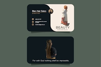 do luxury minimalist business card design
