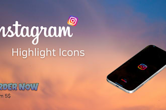 design your instagram story highlight icons