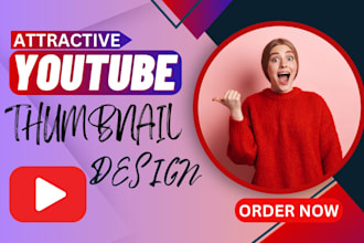 design custom youtube thumbnail, gaming thumbnail in 12hrs