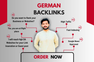 do high quality german backlinks and guest posts