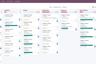 implement and customize odoo crm, fix bugs and errors