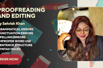 proofread, line edit, dev edit your book or ebook