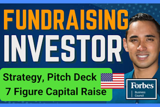 help get 7 figure funding, angel investor, business loan and investor pitch deck