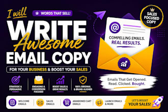 write high converting email copy with consultation for email marketing campaign