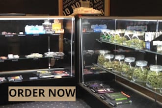 design cbd cannabis marijuana weed shopify store vape medical hemp ecommerce