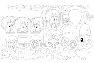 be best create a unique modern coloring book pages design service expert