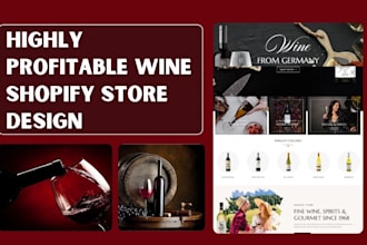 build wine shopify store wine subscription box website shopify liquor store