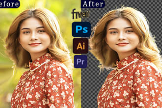 cut out images, background removal with super fast delivery