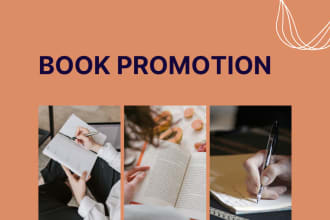promote advertise your book on my website social media page