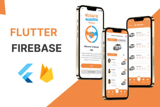 be your flutter firebase developer, build app with firebase and apis