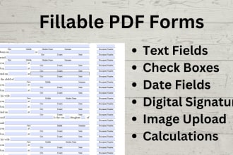 create fillable pdf forms