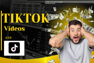 create tiktok video ads for dropshipping or ugc tiktok ads