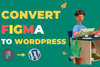 convert figma to wordpress, xd to wordpress, psd to wordpress
