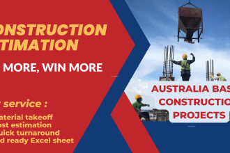 do takeoff and cost estimation for construction project
