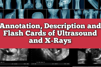 make flash cards, annotate and describe medical images