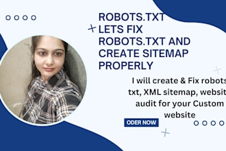 fix and make custom ecommerce robots txt for unlimited webpage