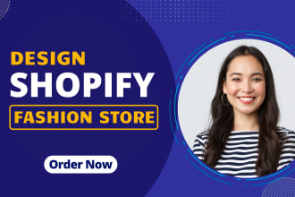 build fashion store, shopify clothing store or website
