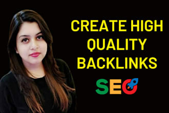 create high quality backlinks and improve your website SEO