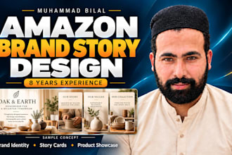 amazon brand story carousel and custom brand story