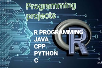 use rstudio, r programming and sas for data analysis and machine learning