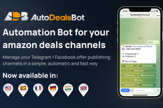 automate amazon deals posting in your telegram channel