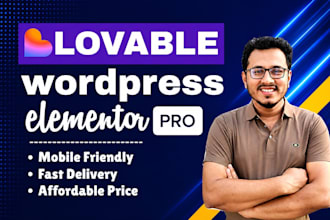 convert lovable to wordpress and lovable to elementor pro