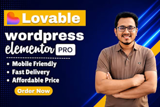 convert lovable to wordpress and lovable to elementor pro
