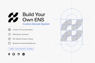 build ethereum name service custom domain your project ens