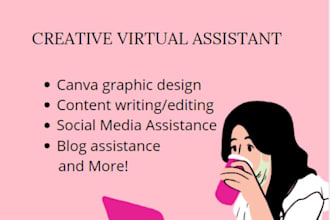 be your creative virtual assistant