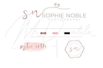 business signature logo with branding