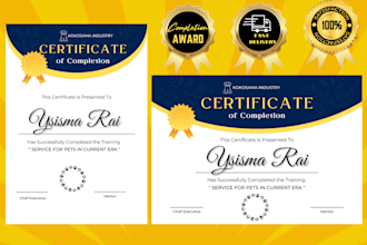 create amazing certificate templates, diploma certificate, award certificate