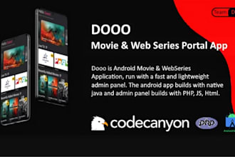 dooo movie app reskin and admin panel, firebase  setup