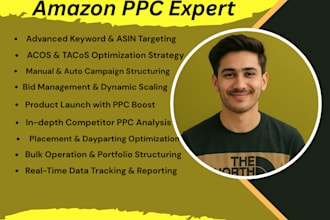 be your amazon PPC manager, sponsored ads management and acos optimization