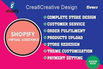 be your shopify manager, shopify marketing, shopify advertising