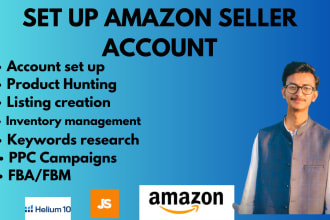 set up your amazon business seller account