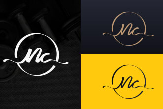 design luxury modern football, gym, vehicle, sports company logo