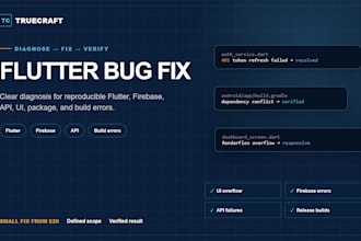 fix flutter firebase API and build errors