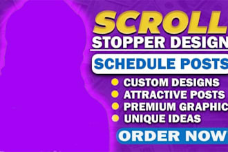 design and schedule posts on social media for you, social media post scheduling