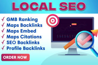 do gmb ranking, optimization and google map citation for local seo