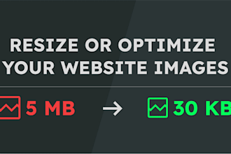 optimize and compress images for your website