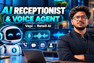 build an ai receptionist and voice agent with vapi or retell ai