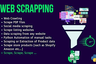 do python web scraping and automation