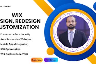 revamp wix sites and ecommerce stores