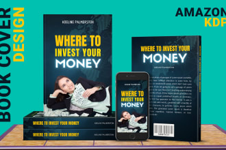 design your kindle cover, pdf book cover, ebook cover
